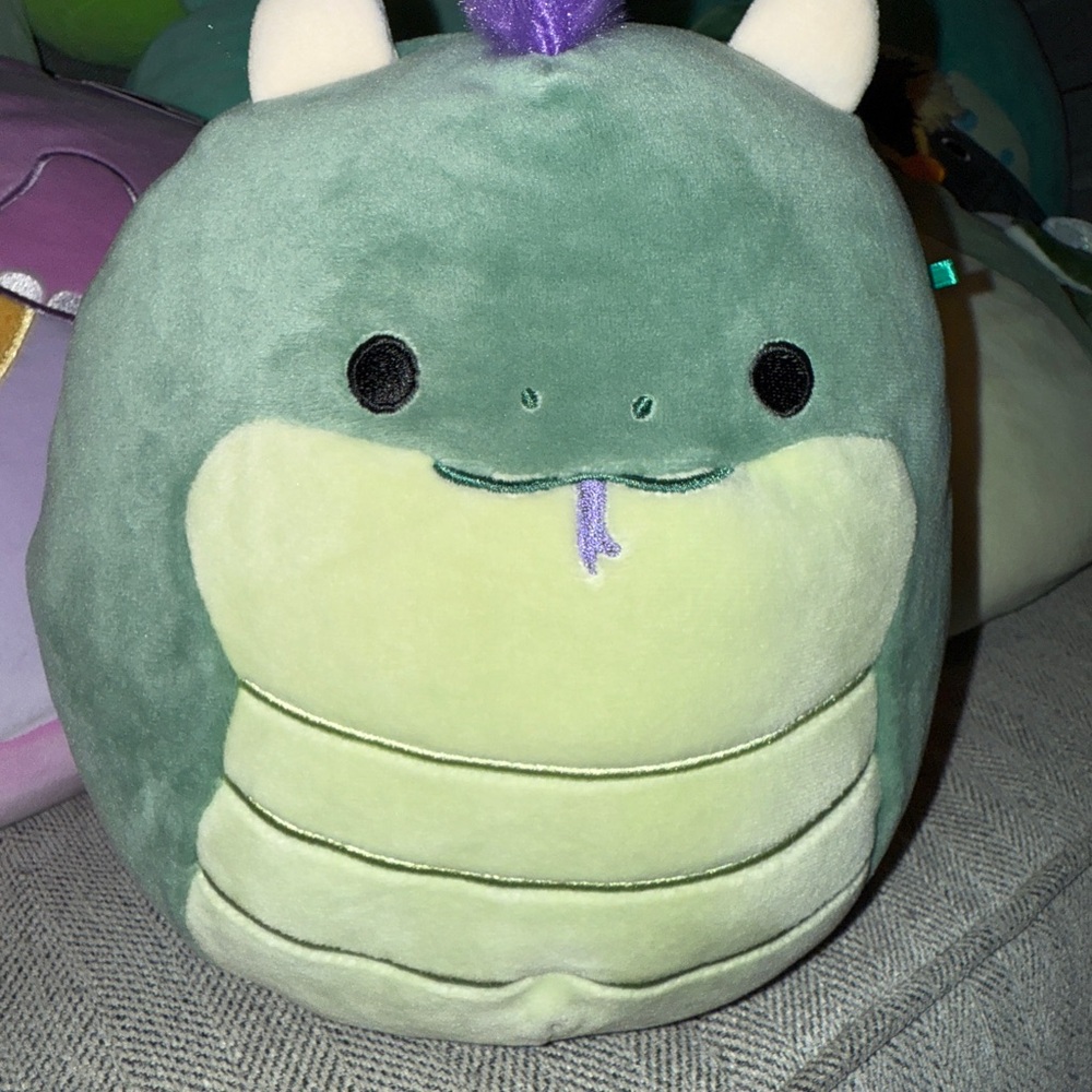 Squishmallows Original 10-Inch Magtus The Snake Official Jazwares Plush